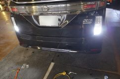  バックランプもめちゃくちゃ明るい 
