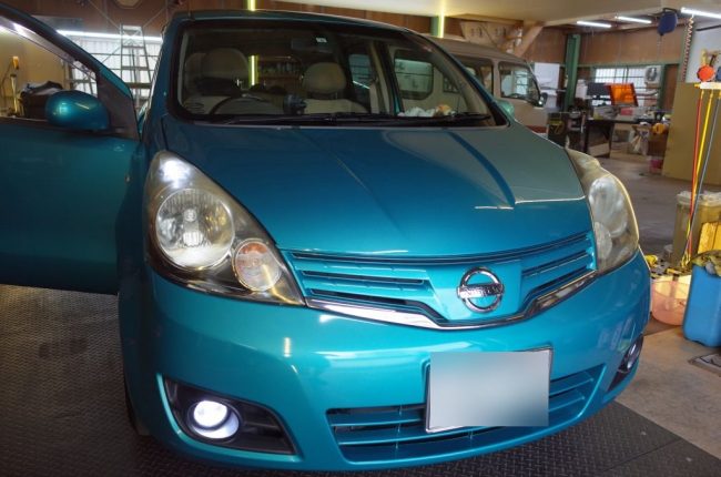 E11 日産 ノート のスピードメーター修理 E11 日産 ノート のスピードメーター修理