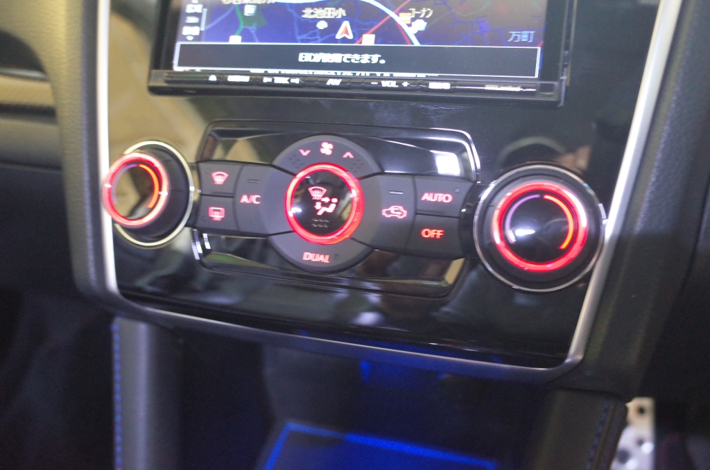 レヴォーグのエアコンパネル＆スピードメーターLED打ち替え - トレード