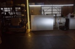 D4キセノンヘッドライトのLEDコンバート化 ピークの明るさもアップししているし、その周辺も明るくなっています。