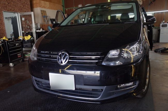   VW　シャランのリアゲート電動ダンパー交換  