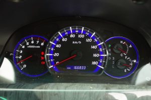 10系後期アルファードのスピードメーターLED打ち換え