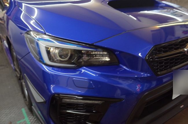 WRXのヘッドライトデイライト化とリング干渉修正 WRXのヘッドライトデイライト化とリング干渉修正