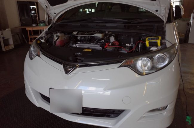 50エスティマのヘッドライトのHID to LED施工~ 50エスティマのヘッドライトのHID to LED施工~