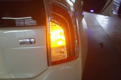 プリウスのウィンカーLED化 LEDも本当に明るくなりました。