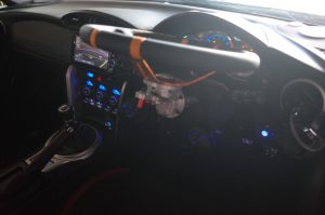 TOYOTA 86　の内装パネルLED打ち換え