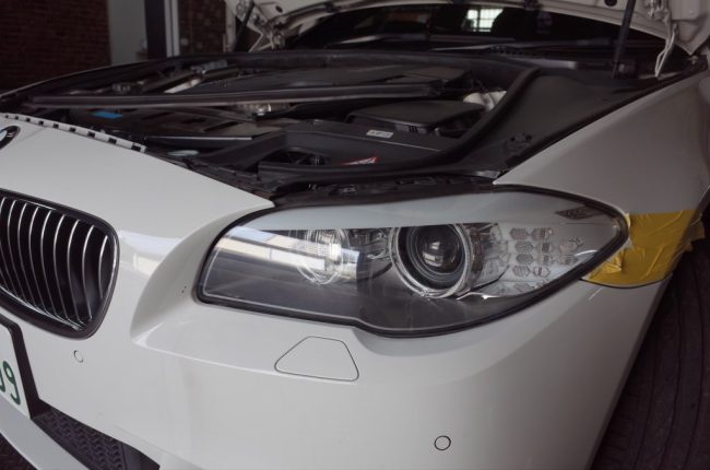 BMWのヘッドライト水漏れ修理~ BMWのヘッドライト水漏れ修理~