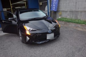 ５０プリウスのヘッドライトシーケンシャル加工