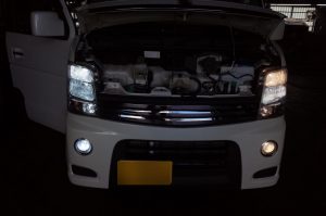 エブリイワゴンのLEDカスタム～