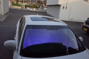 クラウンの車検作業～ブレインテックのゴーストフィルムは車検とおるのか？