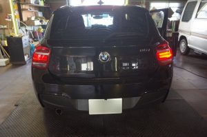 F20 BMWのテールランプ修理とヘッドライトLED化