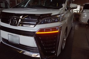 ３０後期ヴェルファイアのウィンカーシーケンシャル化