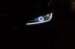 RX-8のヘッドライト加工