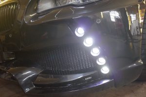 BMW F10 ENERGYエアロのデイライト修理