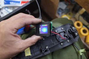 懐中電灯の修理