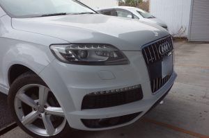 AUDIのドライブレコーダー取り付け（前後）
