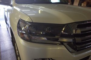 ランドクルーザー２００後期型のＵＳヘッドライト仕様
