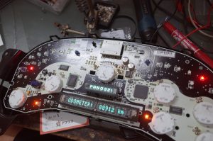 ダッジ　RAMのスピードメーター修理