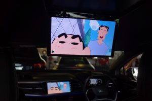 AUDI E-tronのDVD機能インストール