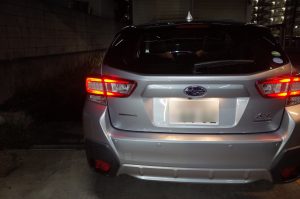 XVのテールランプ4灯化