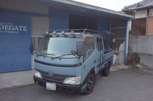 トヨエースのキャンピング加工