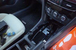 マツダアテンザのシフトレバー不具合修理