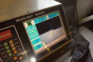 シボレータホのヘッドライト日本仕様改善