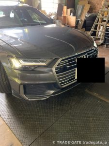 Audi A6のデイライト修理|樹脂劣化による不点灯を解決