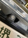 RC1オデッセイのナンバープレート上部に新しく取り付けられた社外バックカメラ
