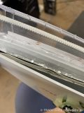  テープのLEDが使われているようです。あまり耐久性は高くないようです。 
