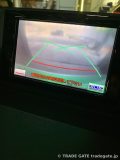 改善されたバックカメラ映像、後方の状況がクリアに映っている