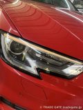Audi A3の右側ヘッドライト。デイライト部分が消灯している様子。