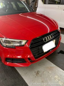 Audi A3 デイライト不点灯修理：導光チューブとLEDを交換
