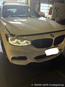 BMW F34 デイライトの黄ばみ修理｜色ムラを改善