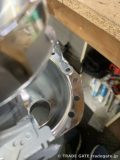 プロジェクターユニットの内部構造とリフレクターの様子