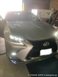 レクサスGSのデイライトキット取付 ポン付けで手軽に存在感アップ